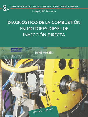 cover image of Diagnóstico de la combustión en motores diésel de inyección directa